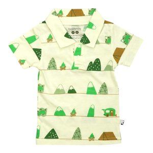 NWT: Let's Go Camping Baby Polo by babysoy (12-18m)